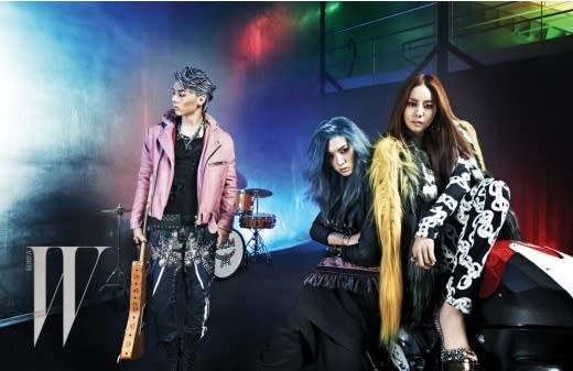 UEE reveals a new rock band concept pictorial with Nu'Est's Min Hyun & Ren