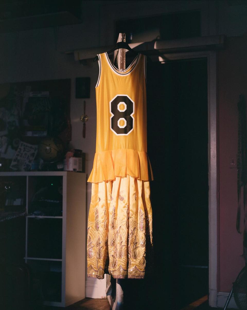 Gypsy Sport SS '22 Kobe Tribute dress.