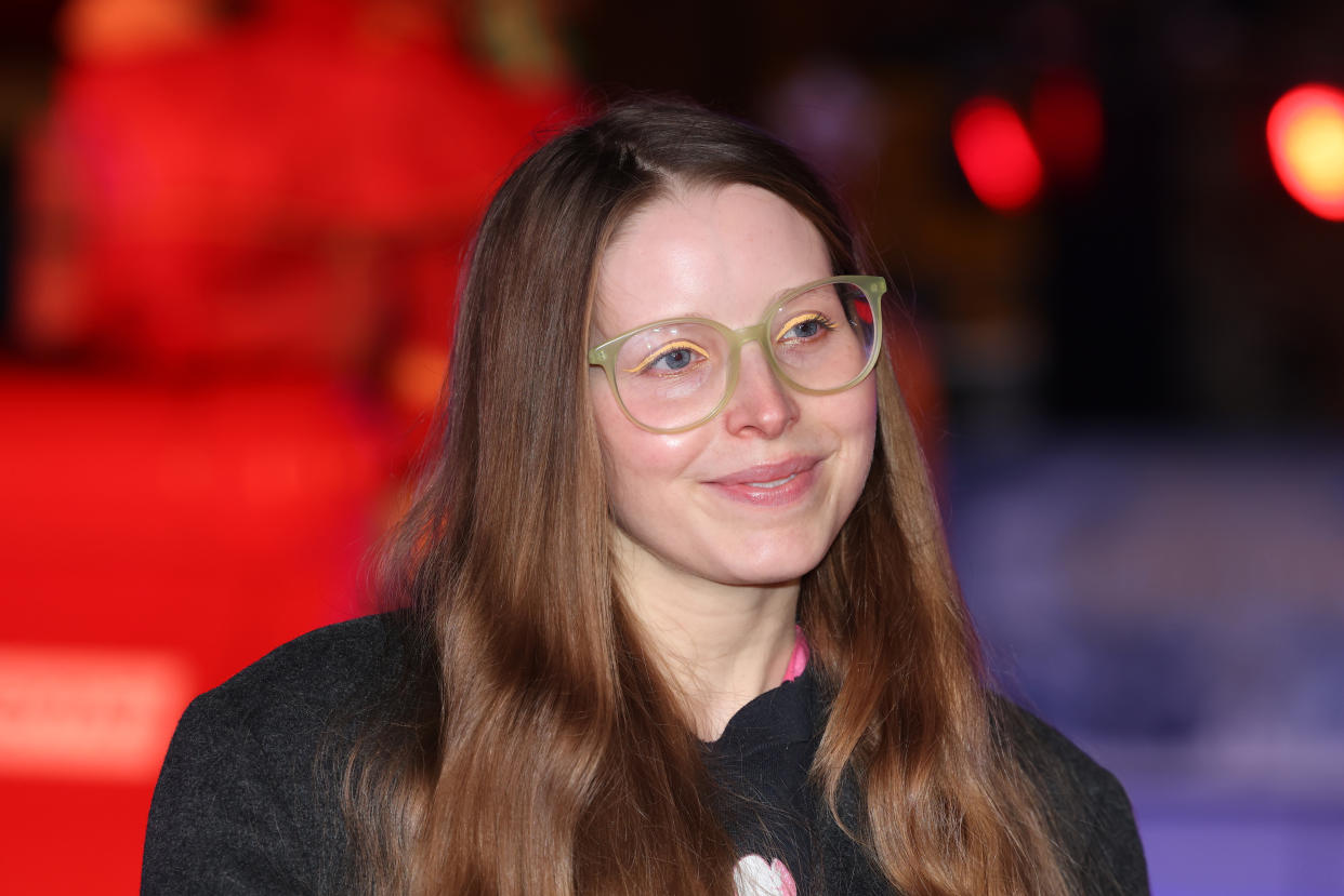 LONDON, ENGLAND - NOVEMBER 15: Jessie Cave attends the UK Premiere of 