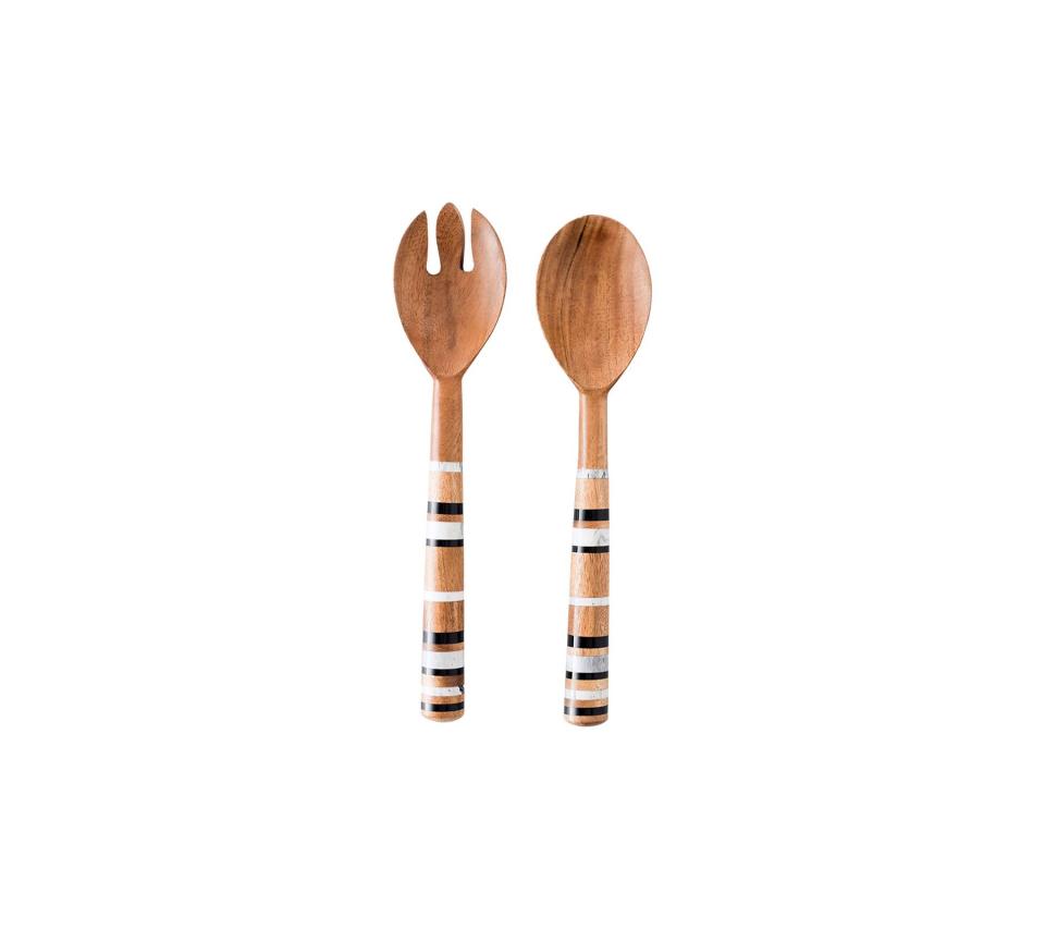 Stonewood Stripe Salad Servers