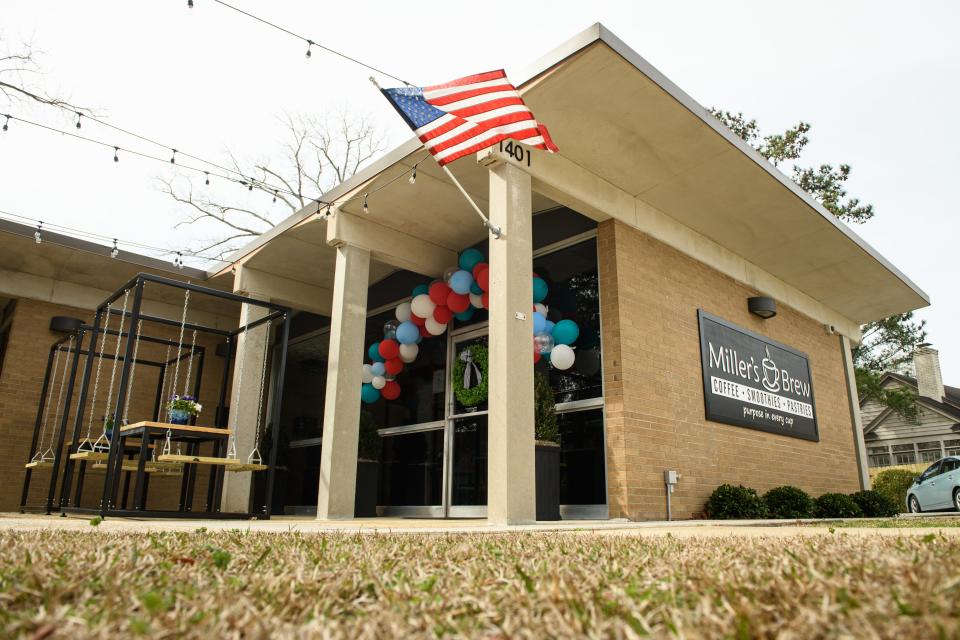 Miller's Brew Coffee Shop at 1401 Morganton Road.