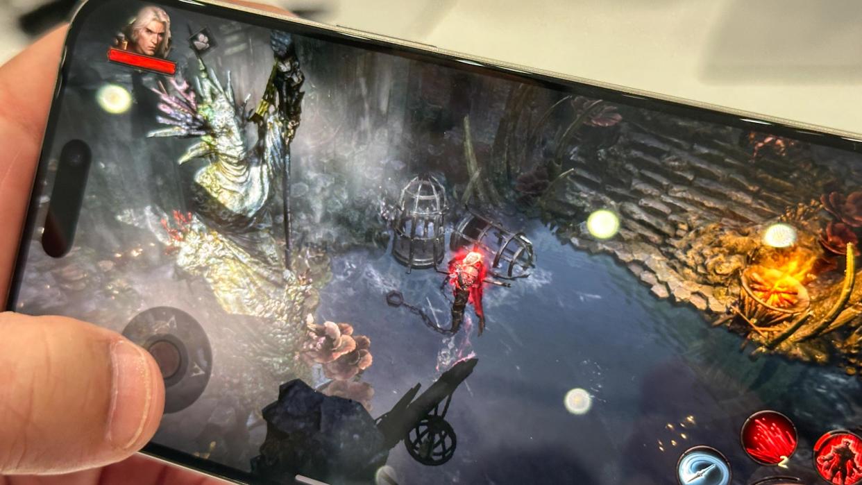  IPhone 15 Pro Max gameplay . 