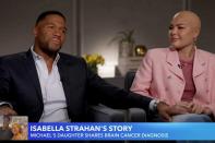 <p>ABC</p> Michael Strahan and his daughter, Isabella