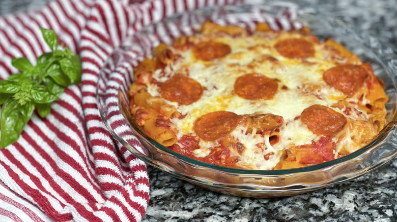 Pepperoni Lover's Pizza Pasta Recipe