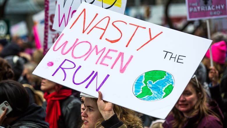 10 striking signs from the Women's March in Toronto