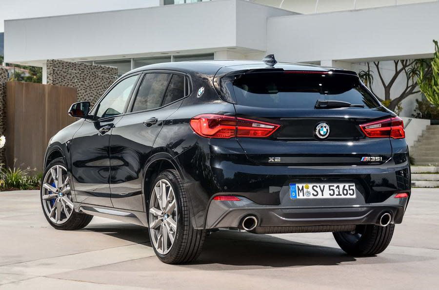 BMW X2 M35i最快明年3月在歐洲上市，台灣的話可能要再等等（圖片來源：https://www.autocar.co.uk/car-news/new-cars/new-bmw-x2-m35i-revealed-first-four-pot-m-cars）