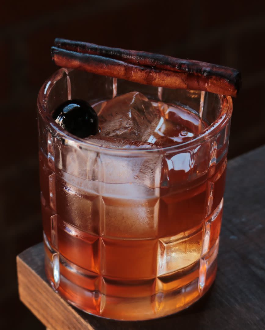 Winter Spiced Old Fashioned