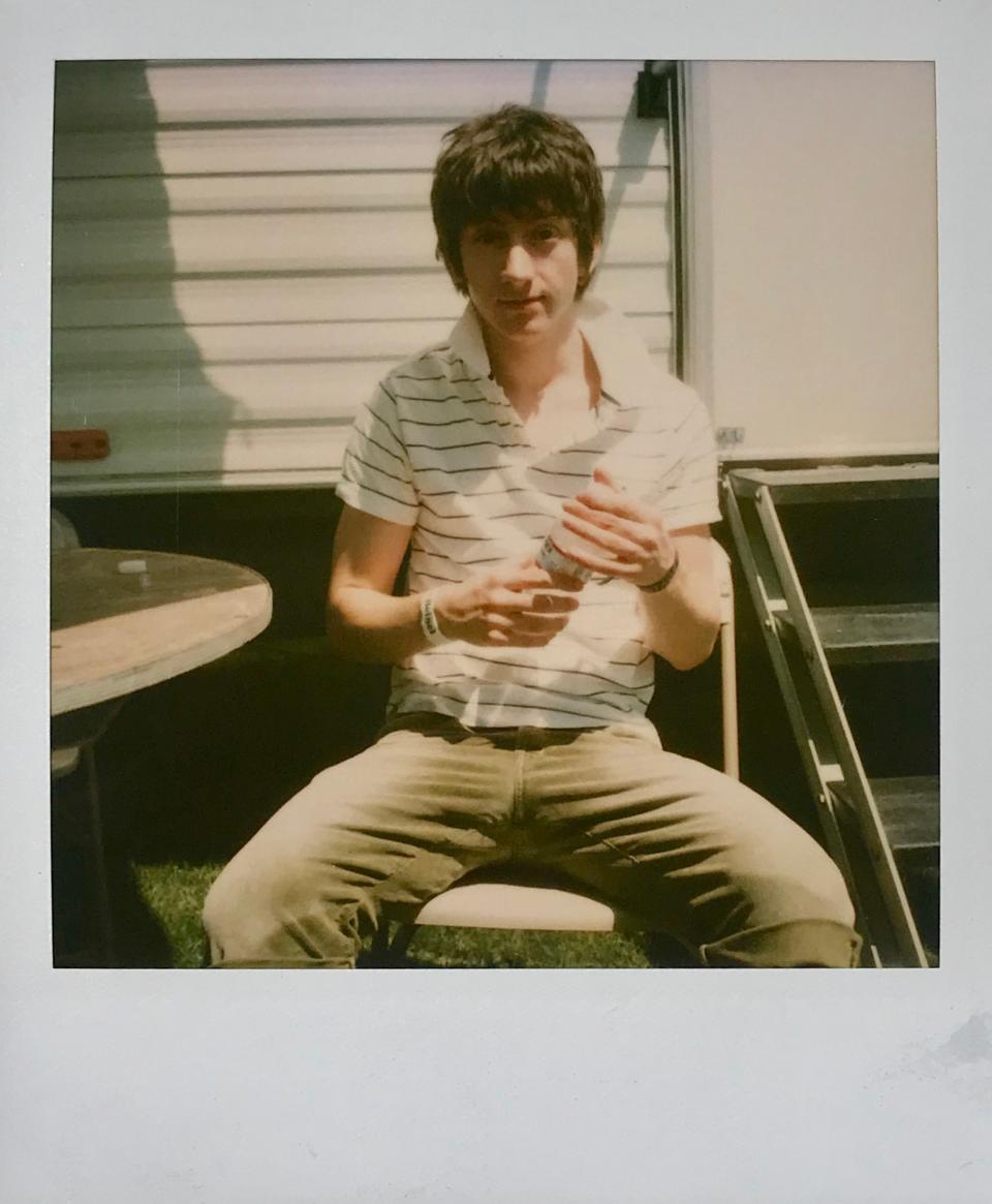 Lead singer Alex Turner of British band the Arctic Monkeys