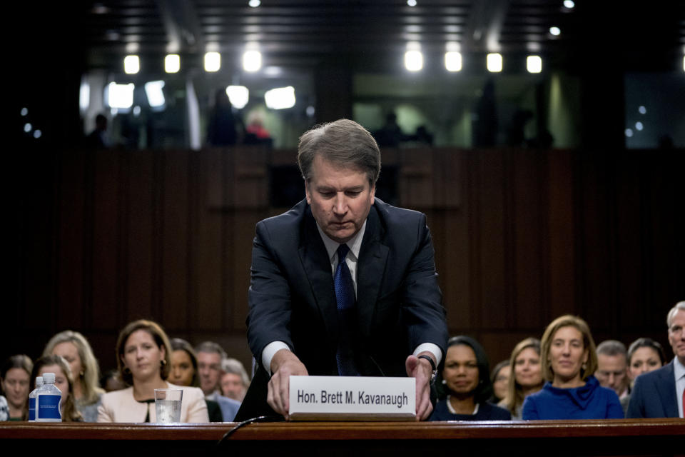 Confirmation hearings for Brett Kavanaugh