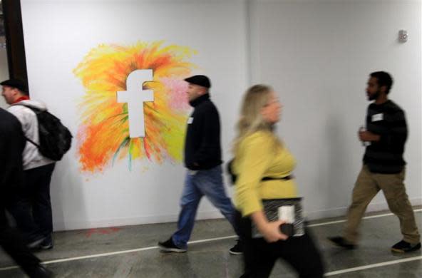 Facebook, tagged at new HQ
