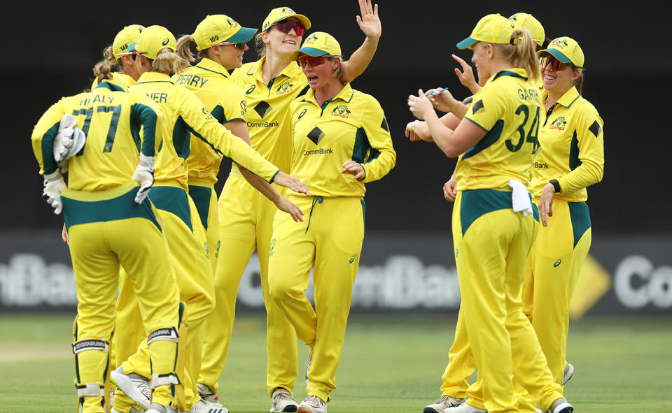 The Australian women's cricket team.