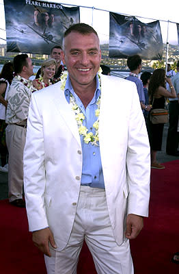 Tom Sizemore aboard the USS John C. Stennis at the Honolulu, Hawaii premiere of Touchstone Pictures' Pearl Harbor