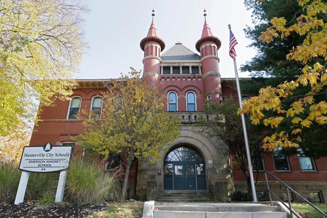 Emerson Elementary in Westerville, built in 1896,  was included on the U.S. News & World Report as one of the top elementary schools in Ohio for 2024.