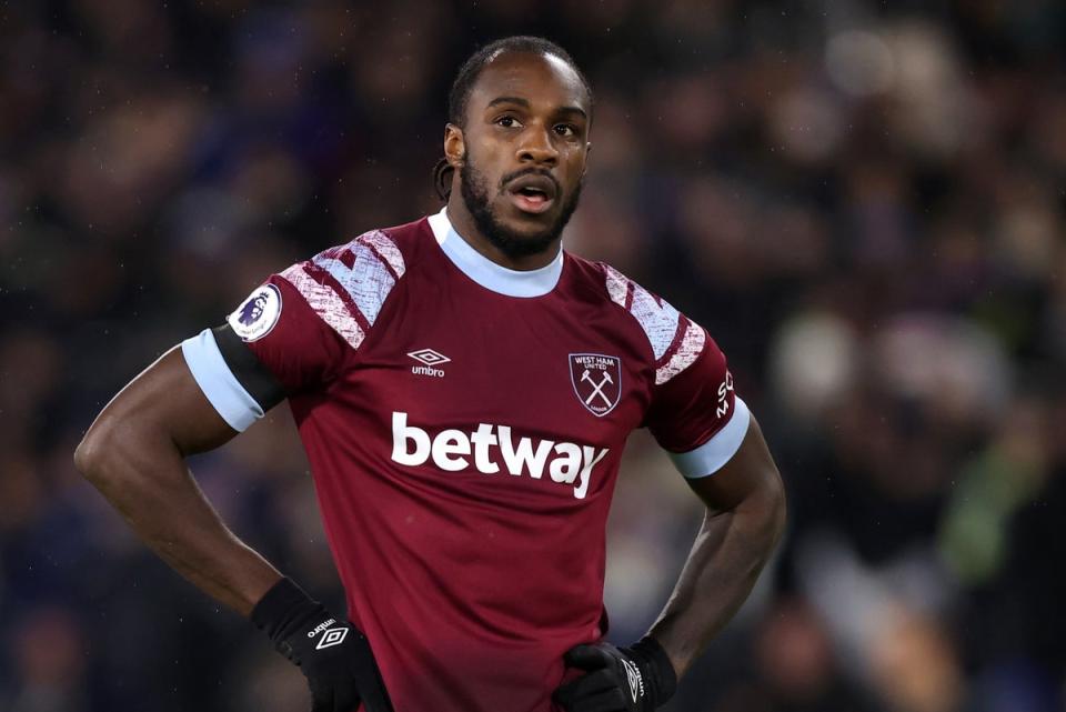 Michail Antonio suggested he could leave the club in January  (Getty Images)