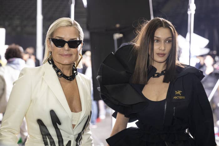 Yolanda Hadid and Bella Hadid