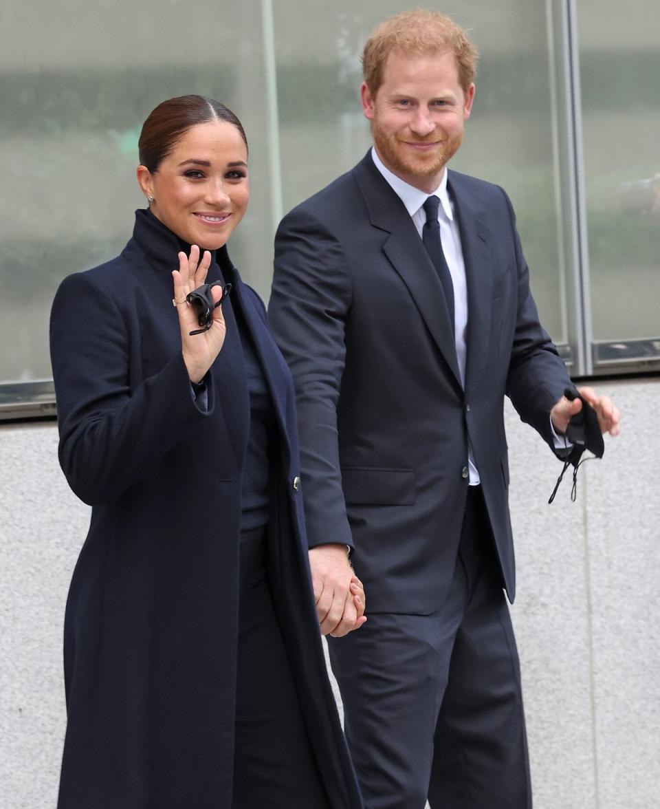 Meghan Markle and Prince Harry The Duke And Duchess Of Sussex Visit One World Observatory