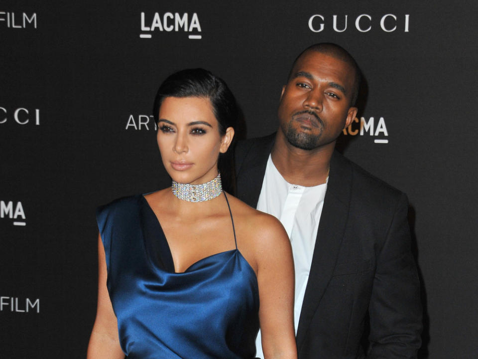 Ein Bild aus glücklicheren Tagen: Kim Kardashian und Kanye West 2014 in Los Angeles. (Bild: Jaguar PS / Shutterstock.com)