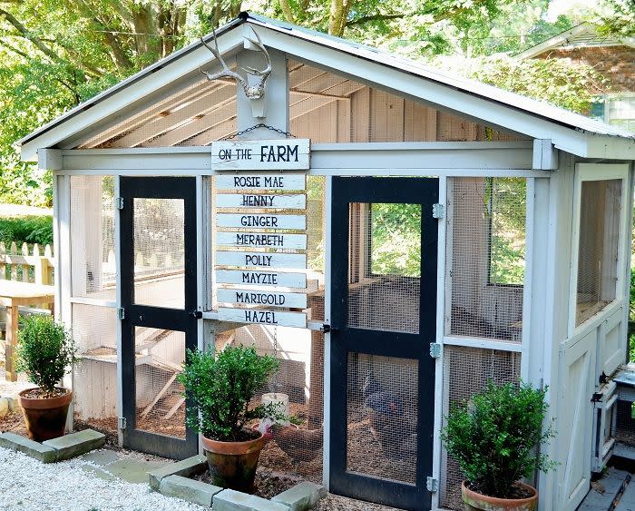 DIY Chicken Coop Signs