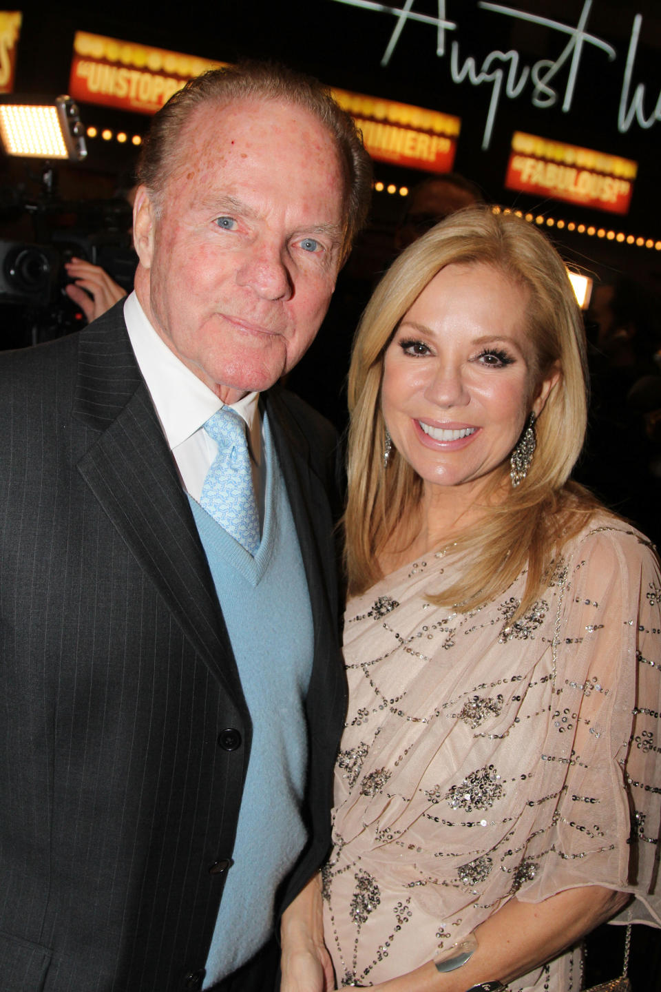 Frank Gifford and Kathie Lee Gifford, seen here in 2012, were married for nearly 30 years.  (Bruce Glikas / Getty Images)