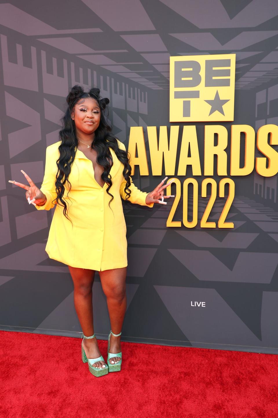 YouTuber Rose, pictured at the 2022 BET Awards in Los Angeles, will return as BRITS red carpet host for the second year running (Getty Images for BET)
