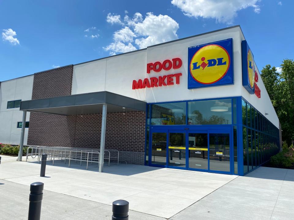 The Lidl in Bear has appeared complete from the exterior for about two years. In March, after years of inactivity, Lidl sold half the lot to a TAco Bell franchiser and began pulling permits for stormwater work.