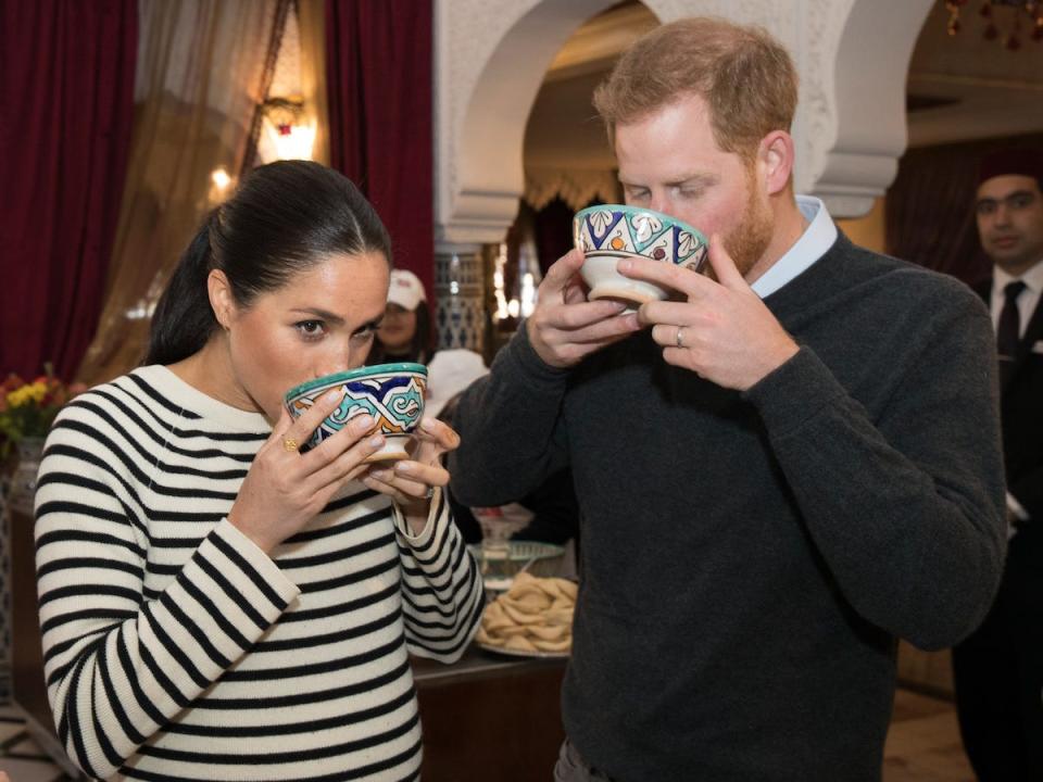 harry meghan cooking