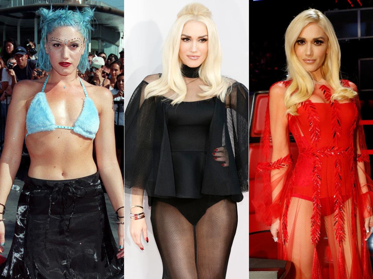 The most daring outfits Gwen Stefani has ever worn - Yahoo Sports