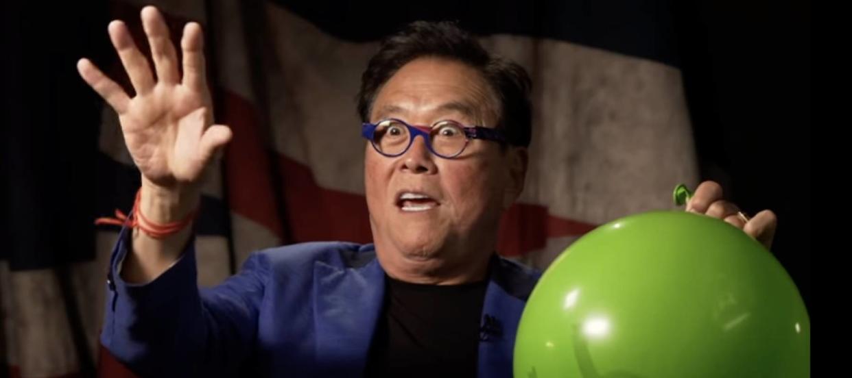 Robert Kiyosaki just said we're already in a 'technical depression' — he's using these 3 assets to protect himself