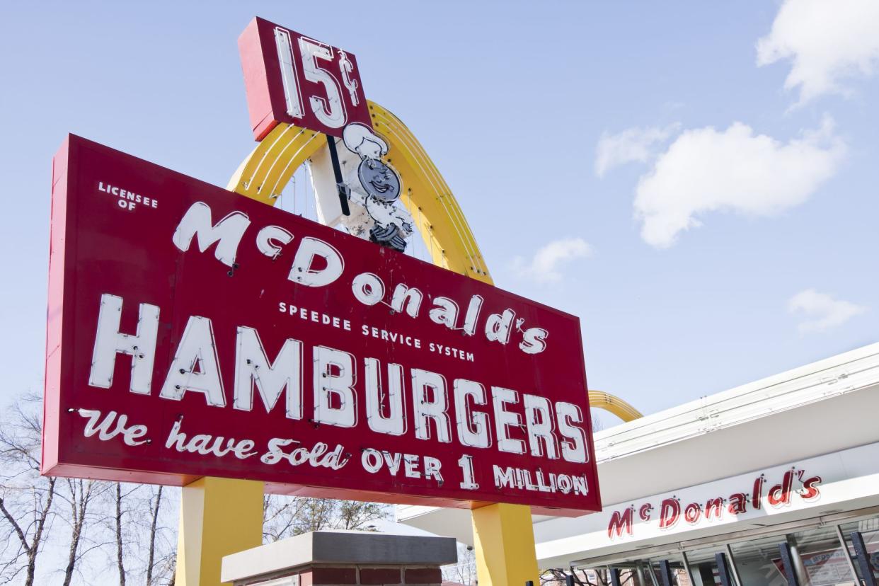 Des Plaines, IL, USA - May 4, 2011: Original McDonald's franchise, opened by Ray Kroc on April 15, 1955.  Now a museum.