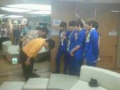 Jung Hyung Don and Defconn Do 90 Degree Bows to Infinite