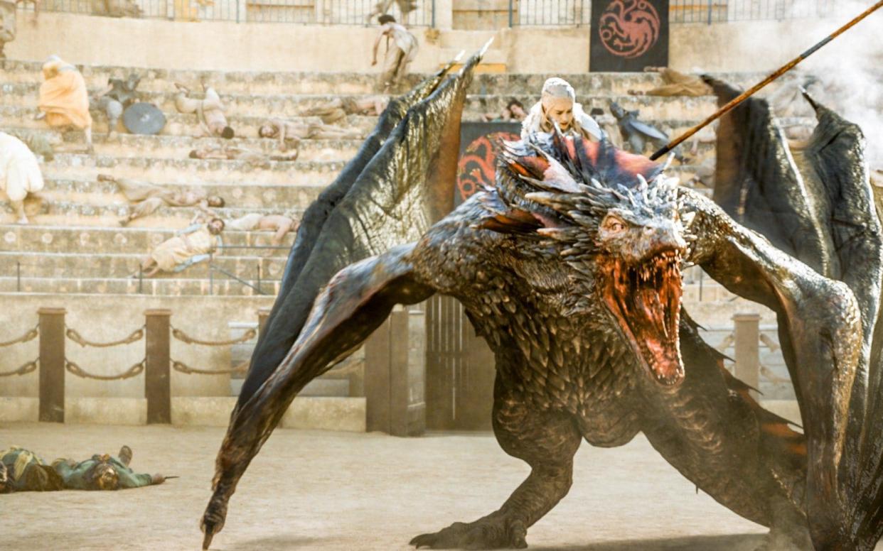 More fire, more blood: Emilia Clarke as Daenerys Targaryen - Home Box Office