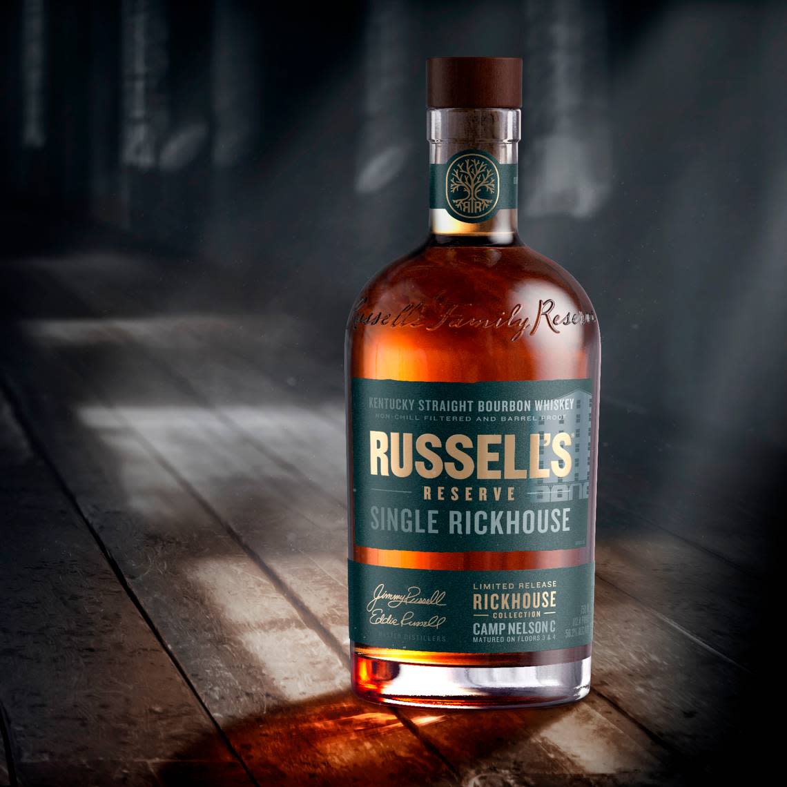 Russell’s Reserve Single Rickhouse Camp Nelson C is a new limited release that will be available in in stores in October for a suggested retail price of $279.99.