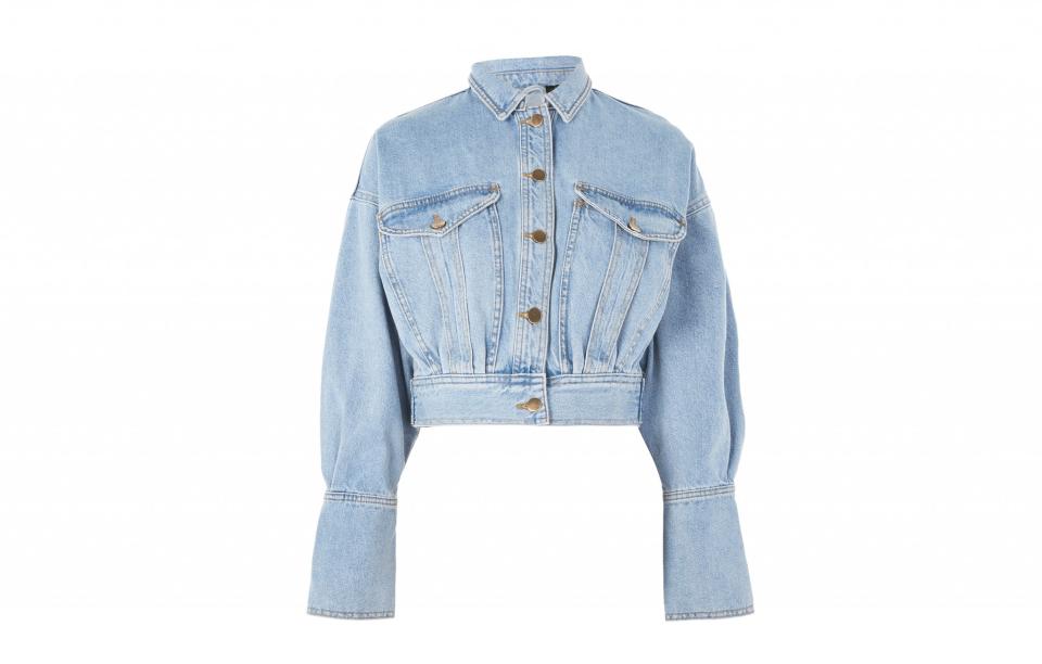 Cropped Denim Jacket