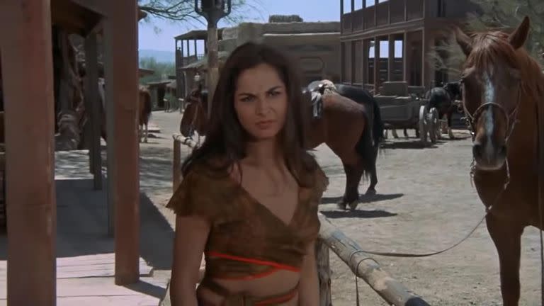 Susana Dosamantes en Río Lobo e 1970 (Crédito: IMDB)