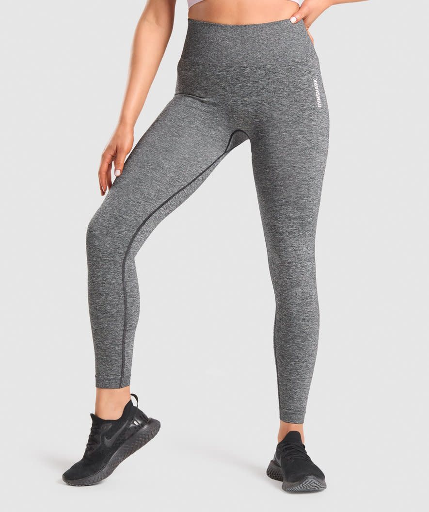 Adapt Marl Seamless Leggings. Image via Gymshark.