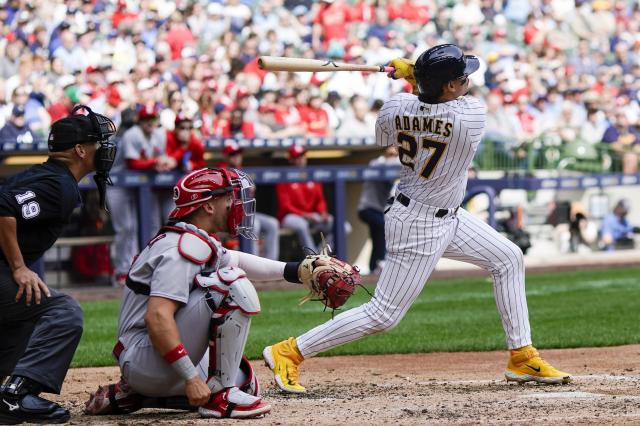 Willy Adames' three-run HR (22), 09/01/2023