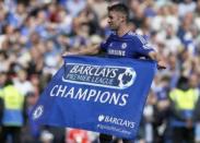 Chelsea's Gary Cahill celebrates after winning the Barclays Premier League Action Images via Reuters / Carl Recine Livepic