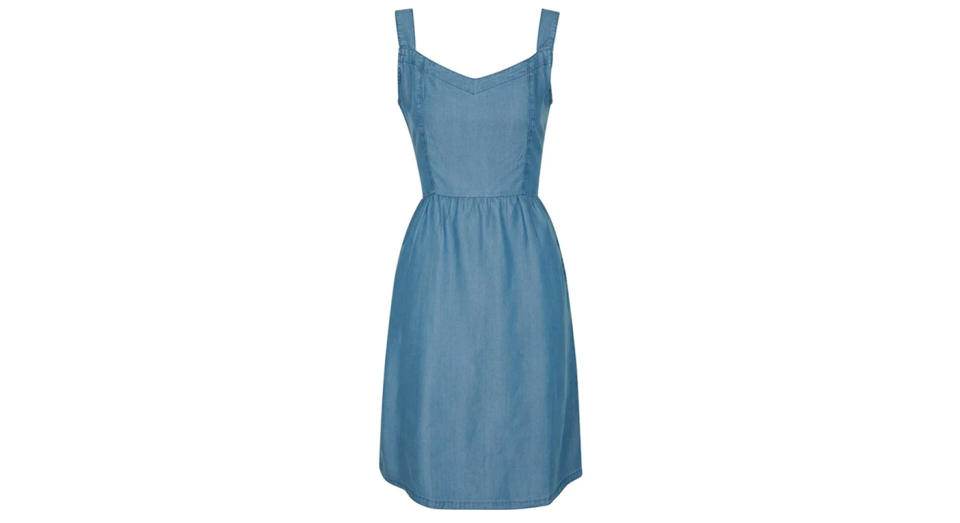 Summer Time Chambray Womens Dress