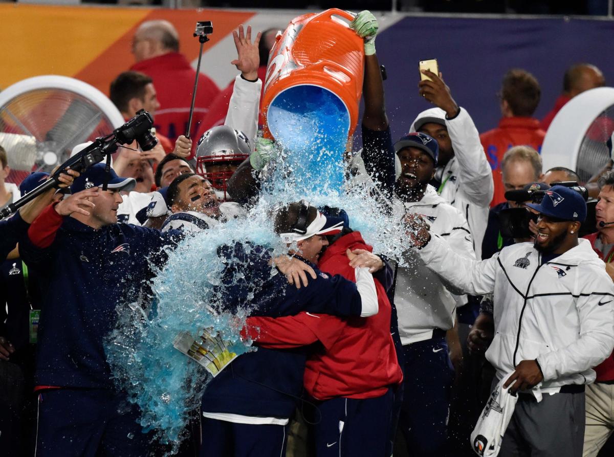 Everything to know about the Super Bowl Gatorade bath. A history of the