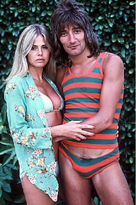 Rod Stewart: Whoa. It's an entire Speedo outfit!