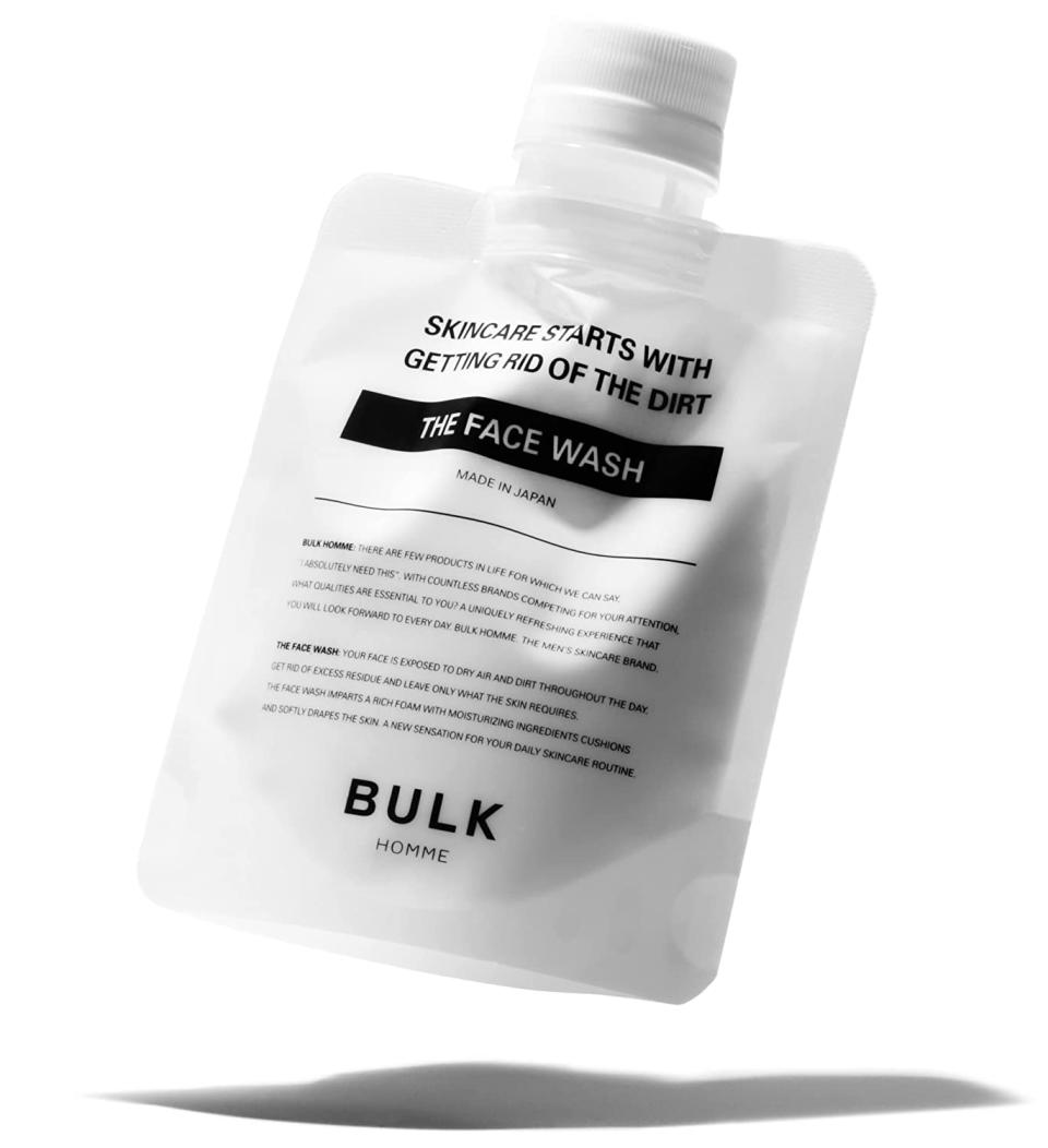 Bulk Homme Face Wash; best men's skincare brands, best skincare brands for men