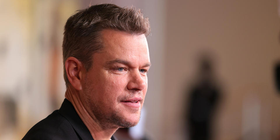 Matt Damon attends the 