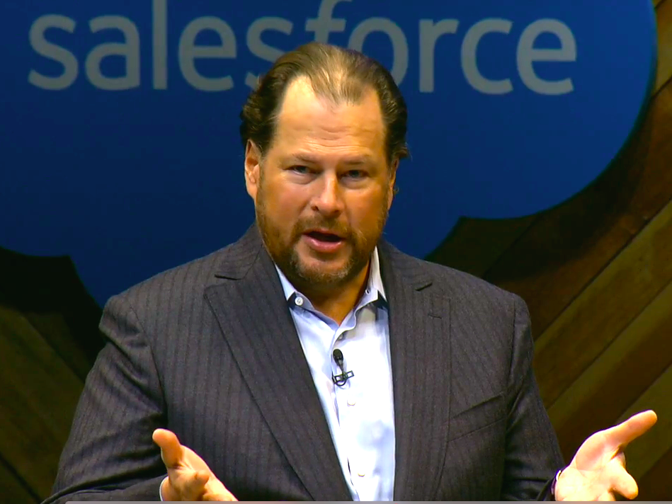 Salesforce Marc Benioff