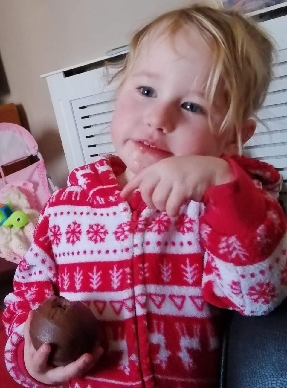 Undated family photograph of two-year-old Lola James (Dyfed-Powys Police/PA) (PA Media)