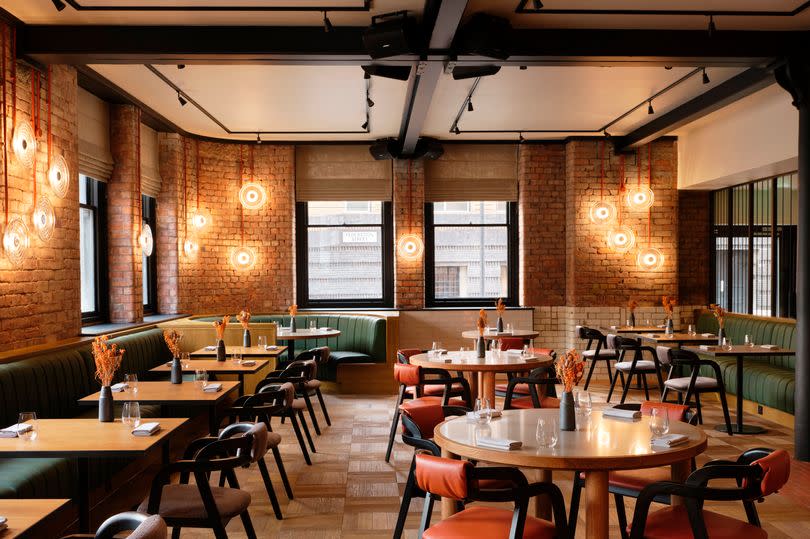 The new restaurant, located in the NOMA district of Manchester, comes from acclaimed chef Tom Barnes