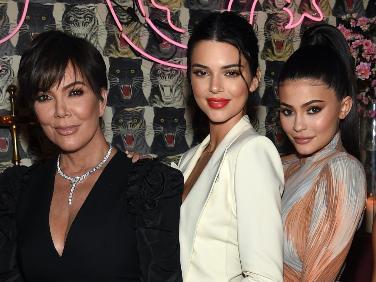 kendall kylie kris jenner kim kardashian