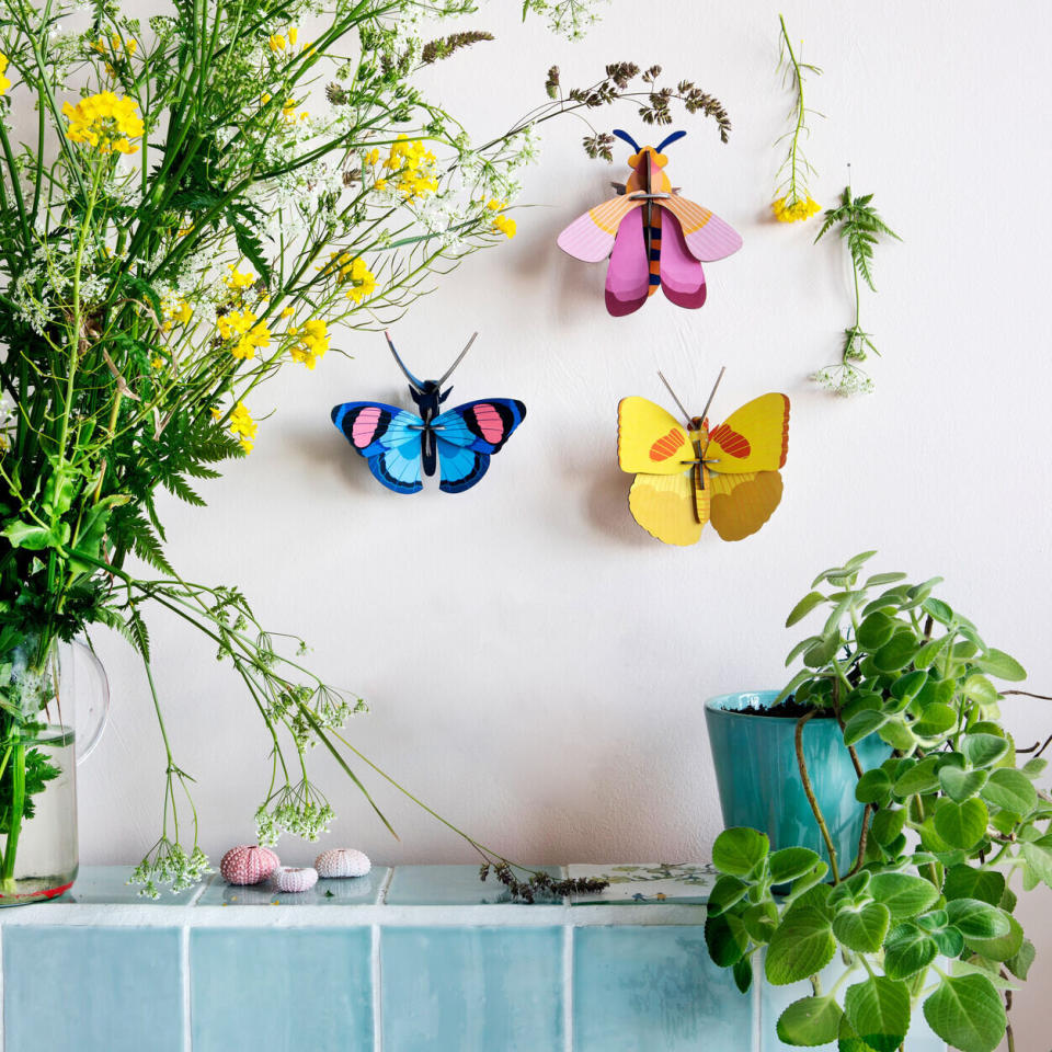 Hey, if they can't go to a botanical garden, you can bring the garden to them with these 3D, DIY insects that they can hang on the walls. Your friend can put together the pieces and feel like an artist themselves. <a href="https://fave.co/34SnGis" target="_blank" rel="noopener noreferrer">Find it for $10 at the MoMA Design Store</a>.