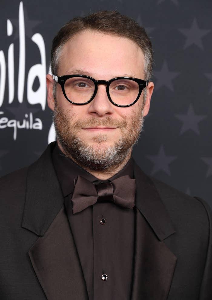 Closeup of Seth Rogen