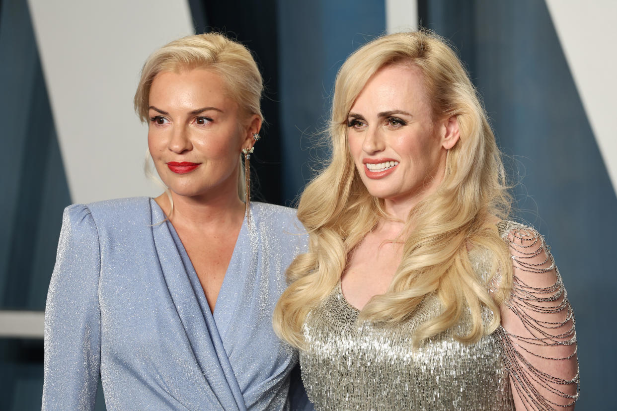 Rebel Wilson (right) and girlfriend Ramona Agruma have taken to their romantic holiday to Turkey. (Photo by Arturo Holmes/FilmMagic)