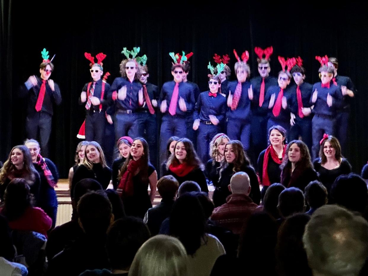 Students at Sandwich High School perform during last year's Sandwich Soul Holiday Concert.